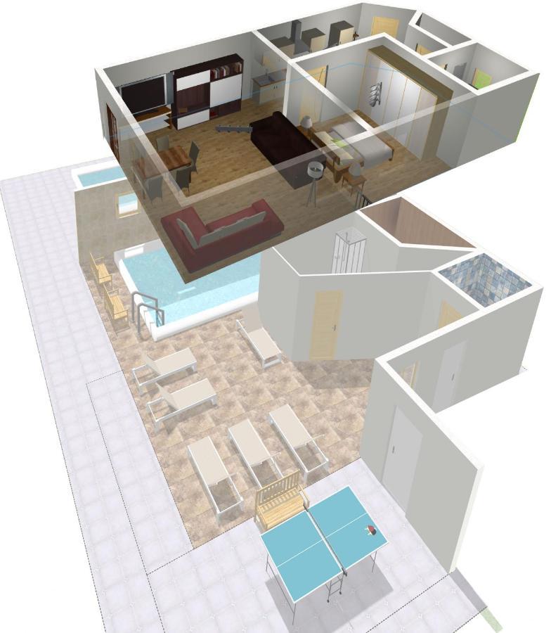 Ferienwohnung Freudensee Im Bayerischen Wald - Pool, Sauna Hauzenberg Ngoại thất bức ảnh